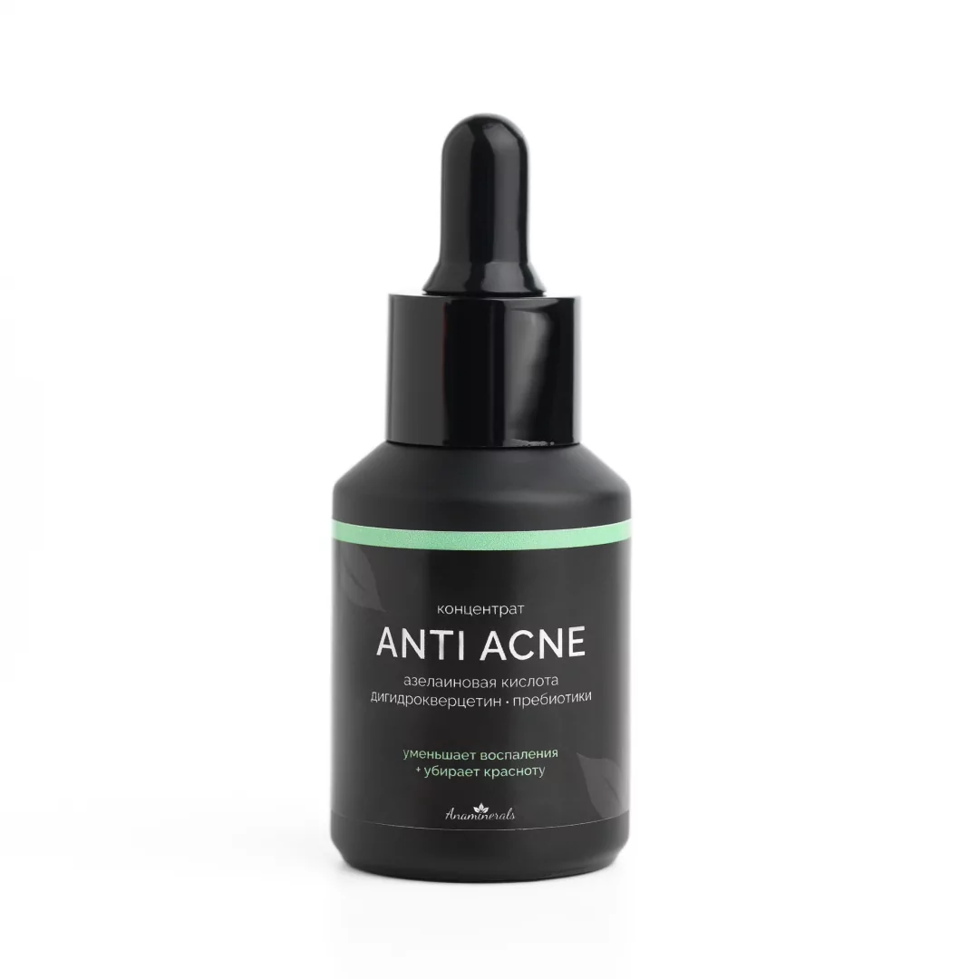 картинка Концентрат Anti Acne с азелаиновой кислотой 5% и сверхкритическим со2 экстрактом почек березы от Anaminerals